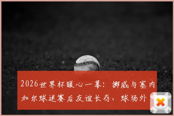 2026世界杯暖心一幕：挪威与塞内加尔球迷赛后友谊长存，球场外“划船”庆祝共叙体育精神